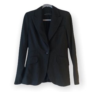 ZARA striped blazer S